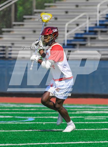 Thumbnail 3 in Greater Atlanta Christian vs. Blessed Trinity photogallery.