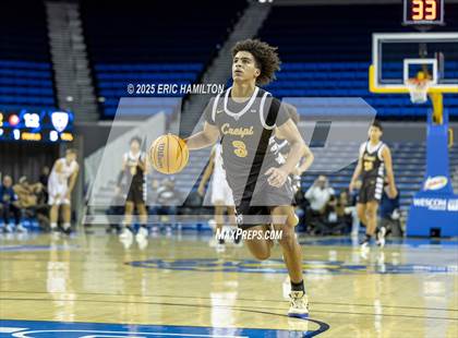 Thumbnail 3 in Crespi vs Mater Dei (Trinity-Mission League Challenge) photogallery.