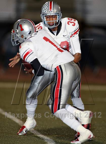Thumbnail 1 in Rancho Verde @ Paloma Valley (CIF SS Central Division Playoff) photogallery.