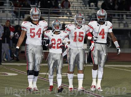 Thumbnail 3 in Rancho Verde @ Paloma Valley (CIF SS Central Division Playoff) photogallery.