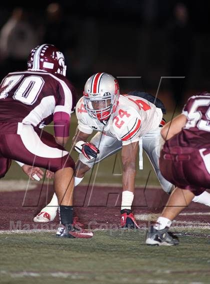 Thumbnail 3 in Rancho Verde @ Paloma Valley (CIF SS Central Division Playoff) photogallery.
