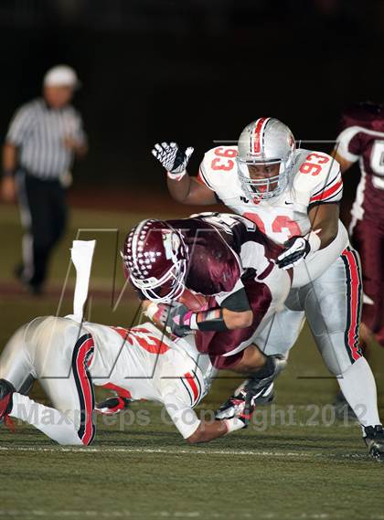 Thumbnail 3 in Rancho Verde @ Paloma Valley (CIF SS Central Division Playoff) photogallery.