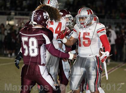 Thumbnail 3 in Rancho Verde @ Paloma Valley (CIF SS Central Division Playoff) photogallery.