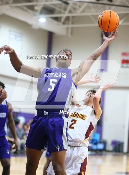 Thumbnail 2 in Dillon Christian vs West Bladen (Adidas Christmas Tournament) photogallery.
