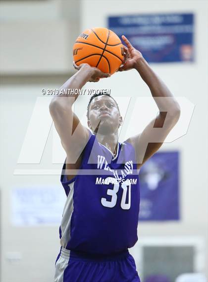Thumbnail 2 in Dillon Christian vs West Bladen (Adidas Christmas Tournament) photogallery.