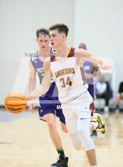 Thumbnail 2 in Dillon Christian vs West Bladen (Adidas Christmas Tournament) photogallery.