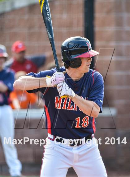Thumbnail 2 in Milton vs. Johns Creek (GHSA Round 4 Playoff) photogallery.