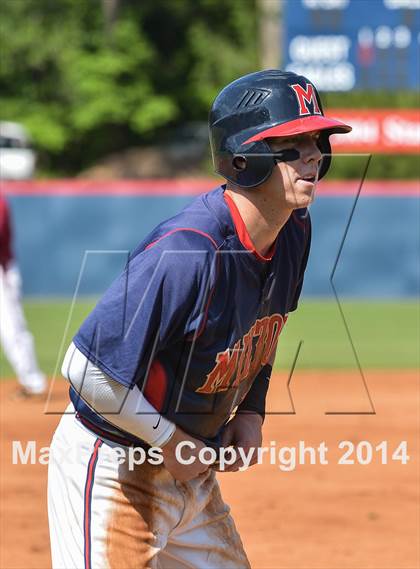 Thumbnail 2 in Milton vs. Johns Creek (GHSA Round 4 Playoff) photogallery.
