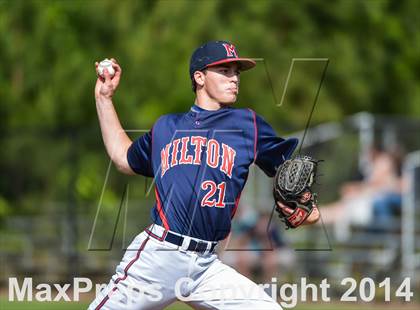 Thumbnail 1 in Milton vs. Johns Creek (GHSA Round 4 Playoff) photogallery.