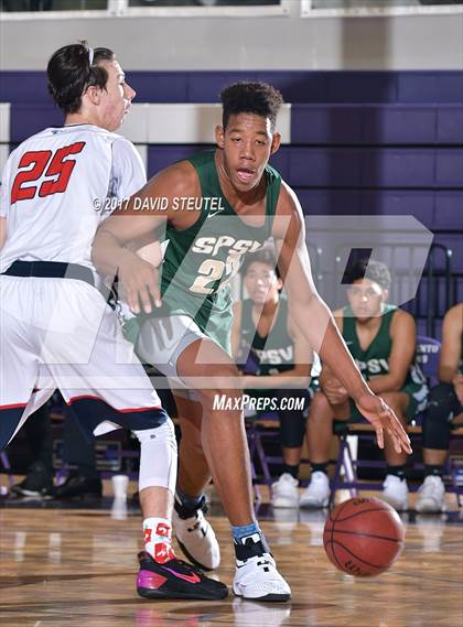 Thumbnail 3 in St. Patrick-St. Vincent vs. Pleasant Grove (St. Hope Elite Classic) photogallery.