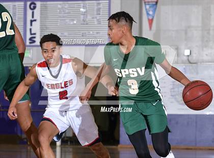 Thumbnail 1 in St. Patrick-St. Vincent vs. Pleasant Grove (St. Hope Elite Classic) photogallery.