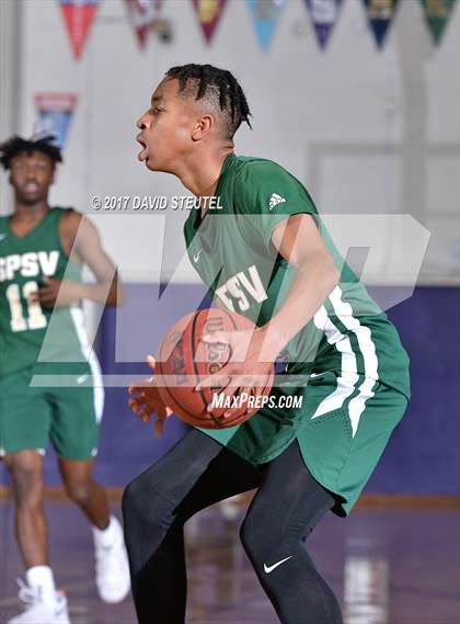 Thumbnail 2 in St. Patrick-St. Vincent vs. Pleasant Grove (St. Hope Elite Classic) photogallery.