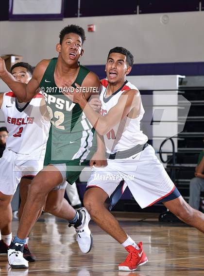 Thumbnail 2 in St. Patrick-St. Vincent vs. Pleasant Grove (St. Hope Elite Classic) photogallery.
