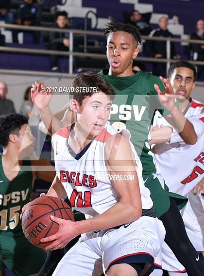 Thumbnail 3 in St. Patrick-St. Vincent vs. Pleasant Grove (St. Hope Elite Classic) photogallery.