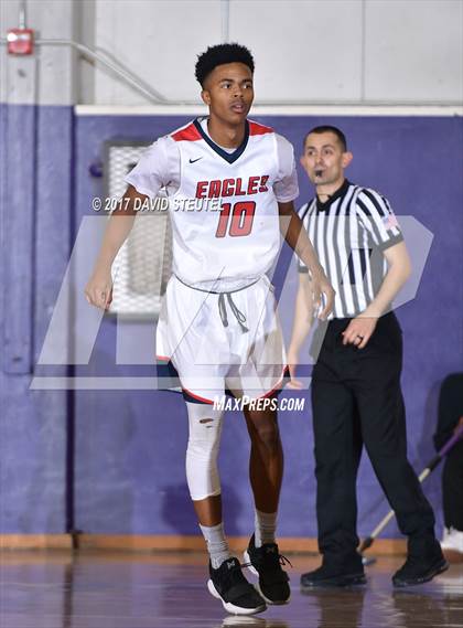 Thumbnail 1 in St. Patrick-St. Vincent vs. Pleasant Grove (St. Hope Elite Classic) photogallery.
