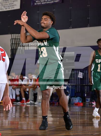 Thumbnail 2 in St. Patrick-St. Vincent vs. Pleasant Grove (St. Hope Elite Classic) photogallery.