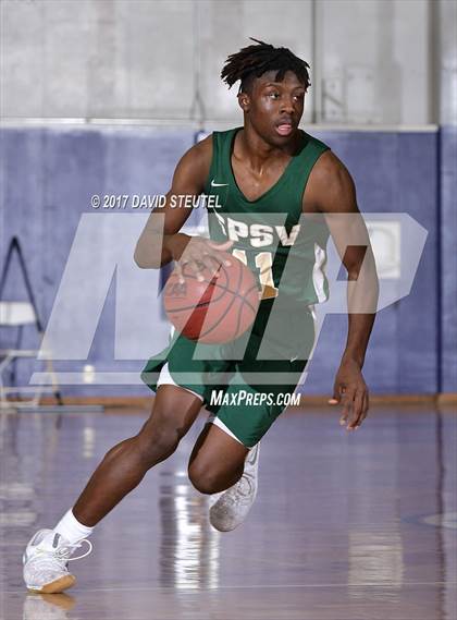Thumbnail 1 in St. Patrick-St. Vincent vs. Pleasant Grove (St. Hope Elite Classic) photogallery.