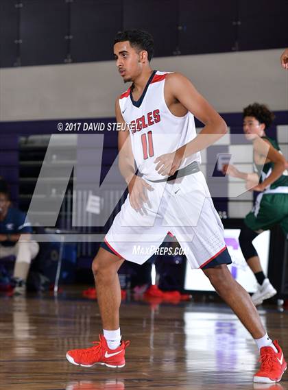 Thumbnail 2 in St. Patrick-St. Vincent vs. Pleasant Grove (St. Hope Elite Classic) photogallery.