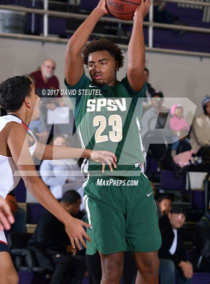 Thumbnail 2 in St. Patrick-St. Vincent vs. Pleasant Grove (St. Hope Elite Classic) photogallery.