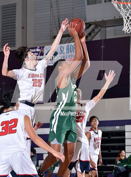 Thumbnail 1 in St. Patrick-St. Vincent vs. Pleasant Grove (St. Hope Elite Classic) photogallery.