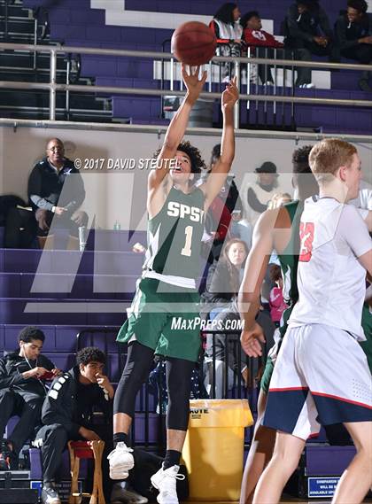Thumbnail 3 in St. Patrick-St. Vincent vs. Pleasant Grove (St. Hope Elite Classic) photogallery.