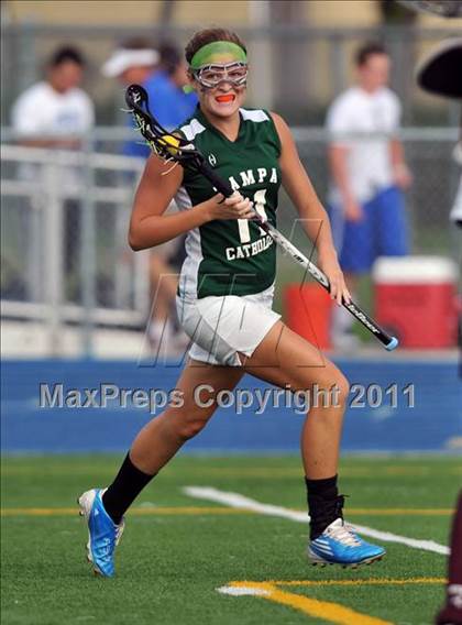 Thumbnail 1 in Tampa Catholic vs. Douglas (State Playoffs) photogallery.