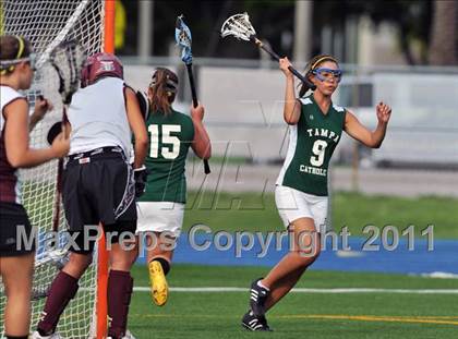 Thumbnail 2 in Tampa Catholic vs. Douglas (State Playoffs) photogallery.