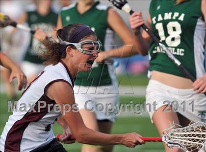 Thumbnail 1 in Tampa Catholic vs. Douglas (State Playoffs) photogallery.