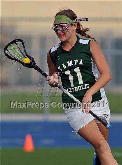 Thumbnail 3 in Tampa Catholic vs. Douglas (State Playoffs) photogallery.