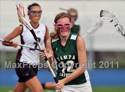 Thumbnail 3 in Tampa Catholic vs. Douglas (State Playoffs) photogallery.