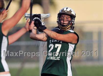 Thumbnail 1 in Tampa Catholic vs. Douglas (State Playoffs) photogallery.