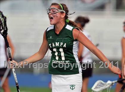 Thumbnail 1 in Tampa Catholic vs. Douglas (State Playoffs) photogallery.