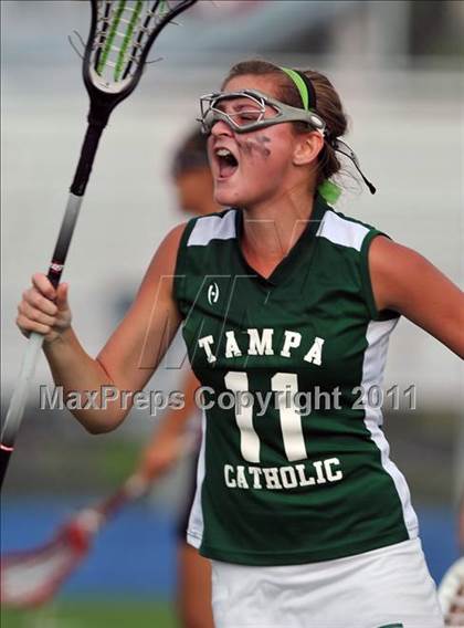 Thumbnail 3 in Tampa Catholic vs. Douglas (State Playoffs) photogallery.