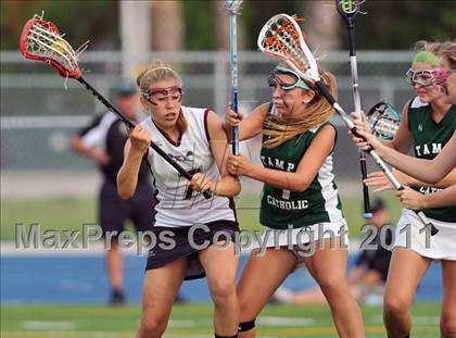 Thumbnail 1 in Tampa Catholic vs. Douglas (State Playoffs) photogallery.