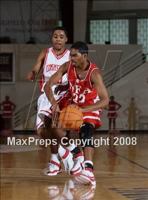 Thumbnail 3 in HS of Commerce vs Norwich Free Academy (Spalding Hoophall Classic) photogallery.