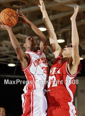 Thumbnail 1 in HS of Commerce vs Norwich Free Academy (Spalding Hoophall Classic) photogallery.