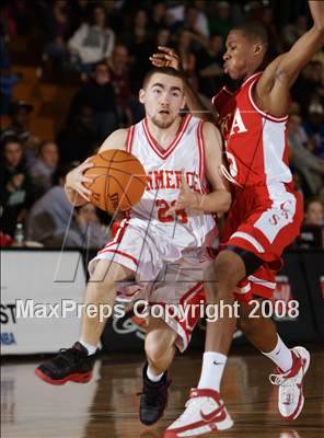 Thumbnail 1 in HS of Commerce vs Norwich Free Academy (Spalding Hoophall Classic) photogallery.
