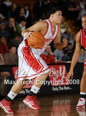 Thumbnail 2 in HS of Commerce vs Norwich Free Academy (Spalding Hoophall Classic) photogallery.