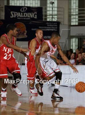 Thumbnail 3 in HS of Commerce vs Norwich Free Academy (Spalding Hoophall Classic) photogallery.