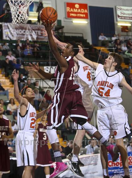 Thumbnail 3 in Babylon vs. Watervliet (NYSPHSAA Class B Final) photogallery.
