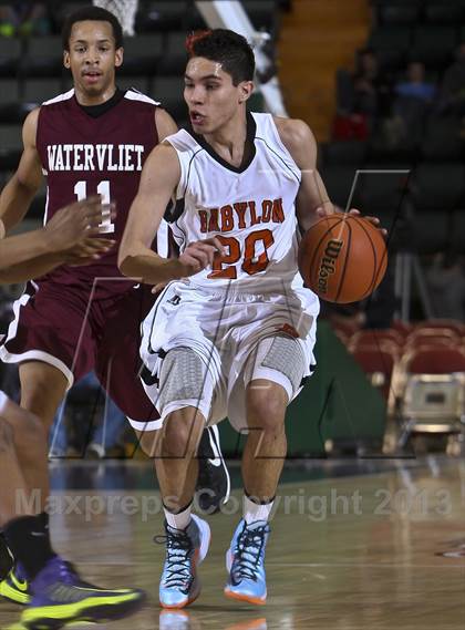 Thumbnail 1 in Babylon vs. Watervliet (NYSPHSAA Class B Final) photogallery.