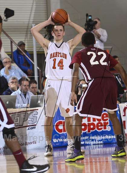 Thumbnail 3 in Babylon vs. Watervliet (NYSPHSAA Class B Final) photogallery.