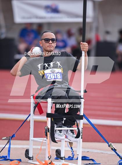 Thumbnail 1 in UIL Track & Field Finals (Wheelchair Division) photogallery.