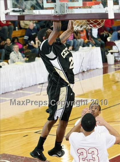 Thumbnail 1 in Commerce vs. Central (Hoophall Classic) photogallery.