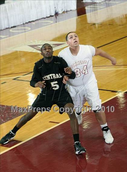 Thumbnail 3 in Commerce vs. Central (Hoophall Classic) photogallery.