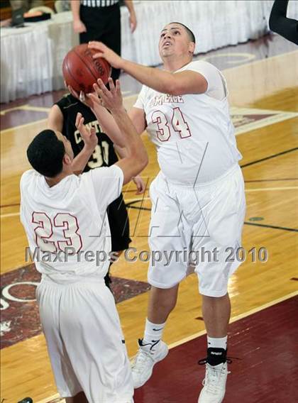 Thumbnail 1 in Commerce vs. Central (Hoophall Classic) photogallery.