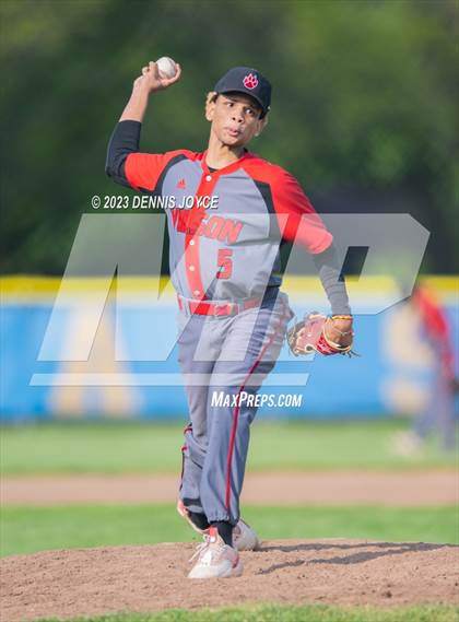 Thumbnail 2 in Wilson Magnet @ Irondequoit (NYSPHSAA Class B Quarterfinals) photogallery.