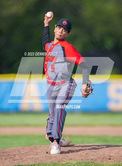 Thumbnail 2 in Wilson Magnet @ Irondequoit (NYSPHSAA Class B Quarterfinals) photogallery.