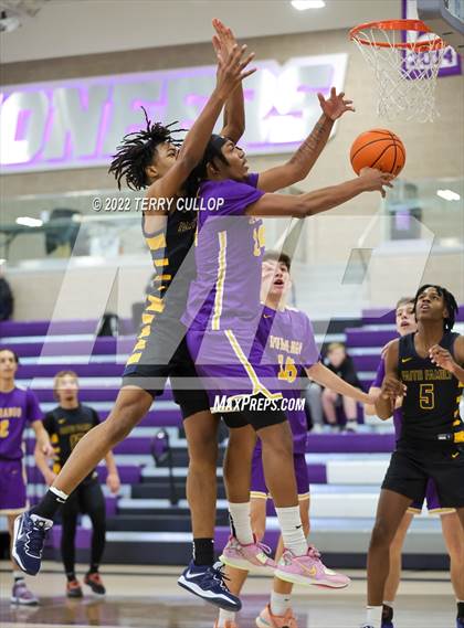 Thumbnail 2 in Durango vs. Oak Cliff Faith Family Academy (Utah Holiday Hoopfest) photogallery.