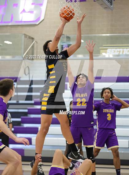Thumbnail 2 in Durango vs. Oak Cliff Faith Family Academy (Utah Holiday Hoopfest) photogallery.